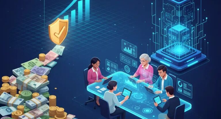 Harness platform dashboard showing productivity and financial wellness tools