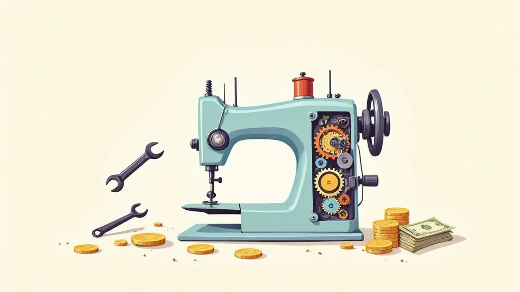 Cost Considerations for Sewing Machine Repair