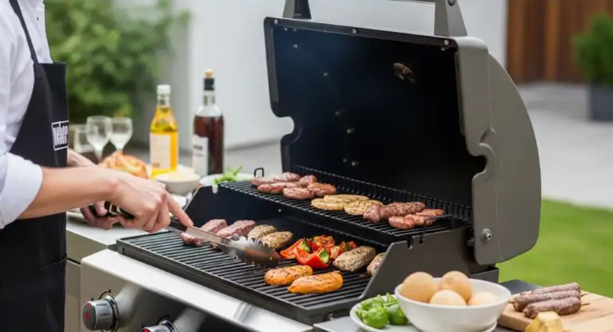 weber grillvorführung live cooking demonstration with grill expert