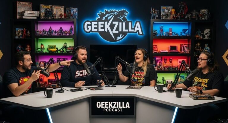 Geekzilla logo – tech, gaming, and geek culture hub