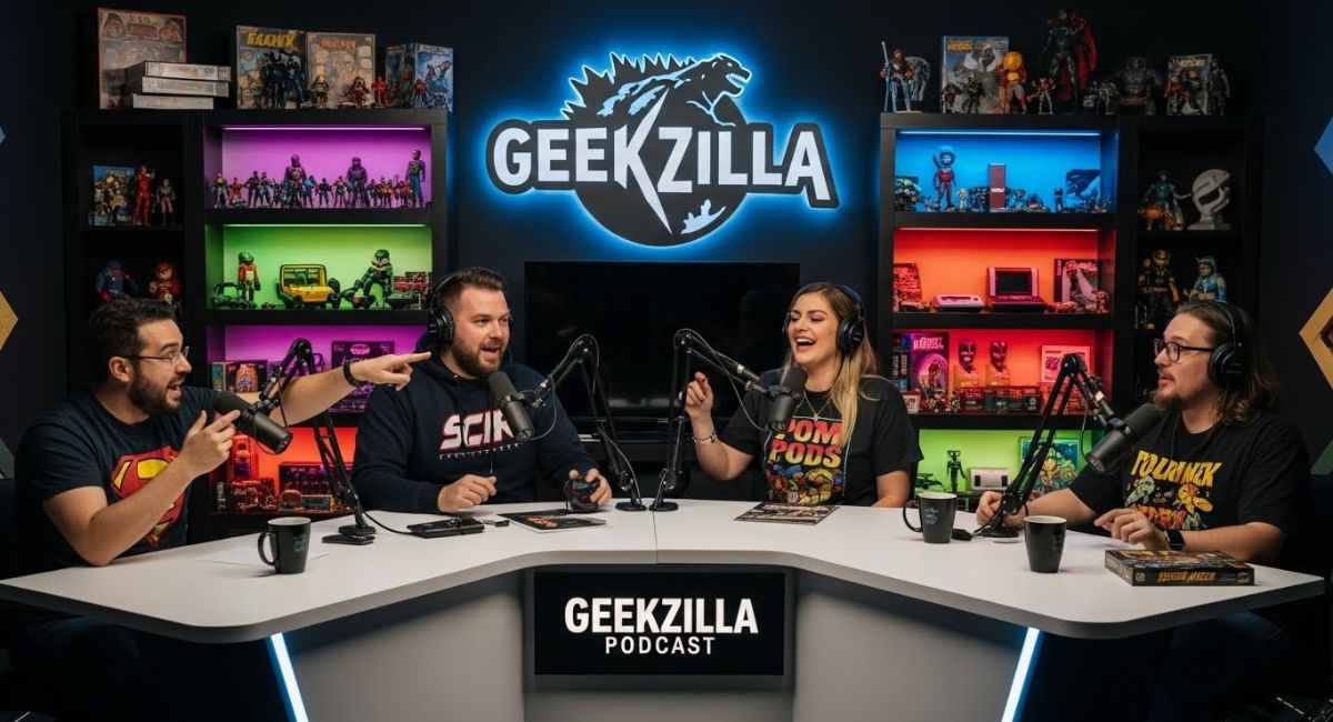 Geekzilla logo – tech, gaming, and geek culture hub