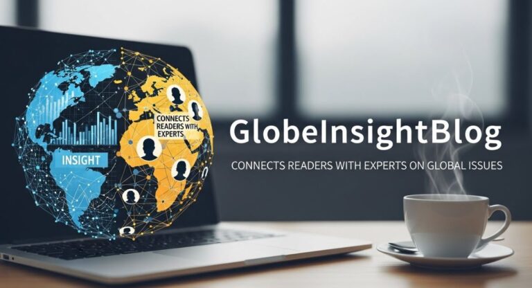 globeinsightblog homepage showing global analysis articles