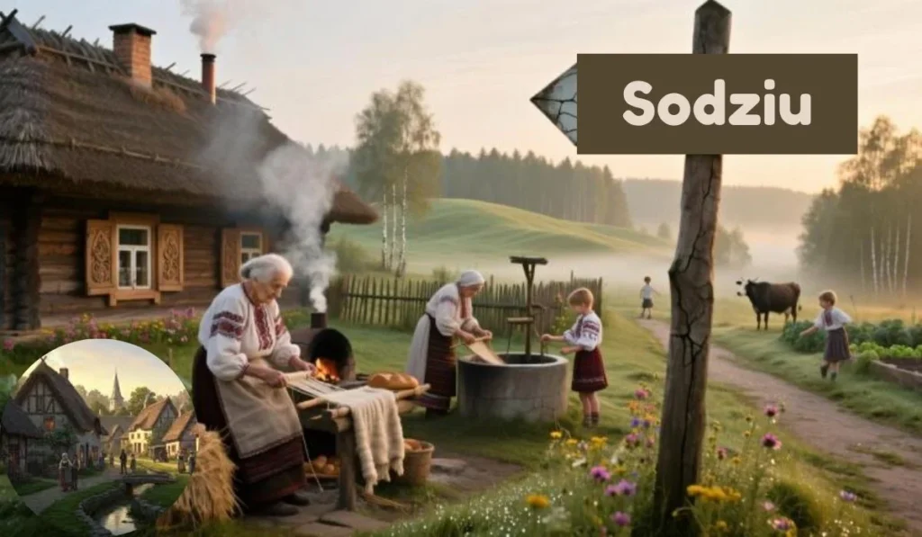 Linguistic Background of Sodziu