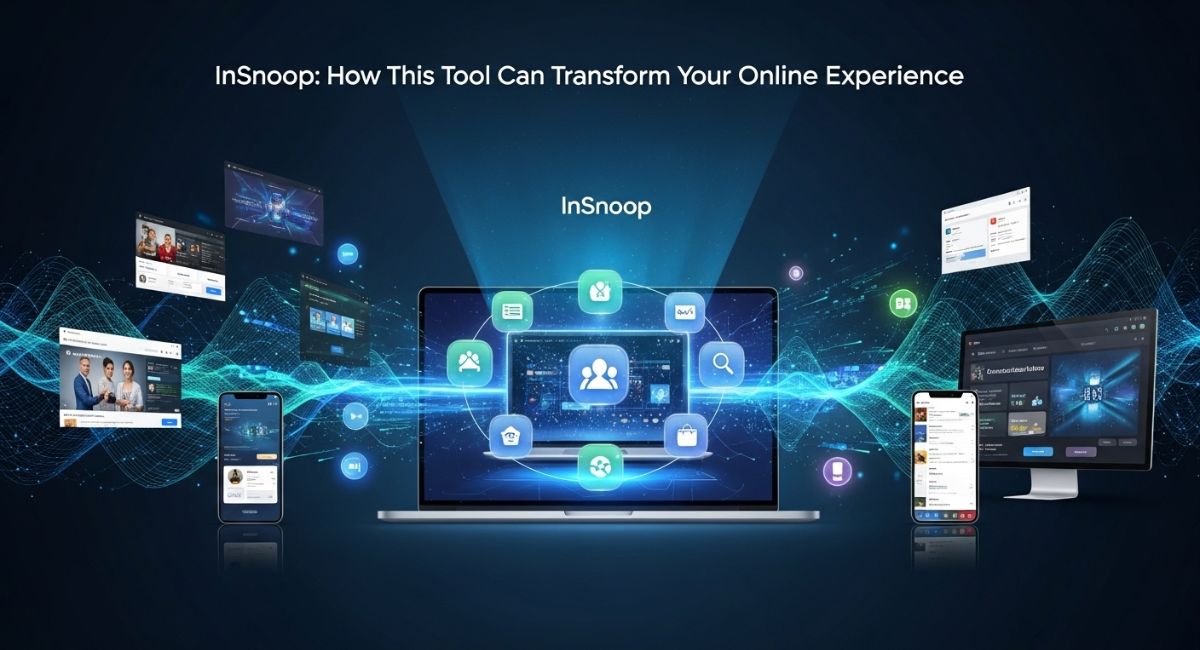 Insnoop homepage dashboard showing latest tools and digital insights