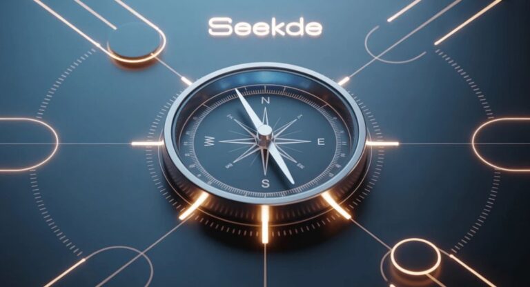 Seekde brand logo in modern typography.