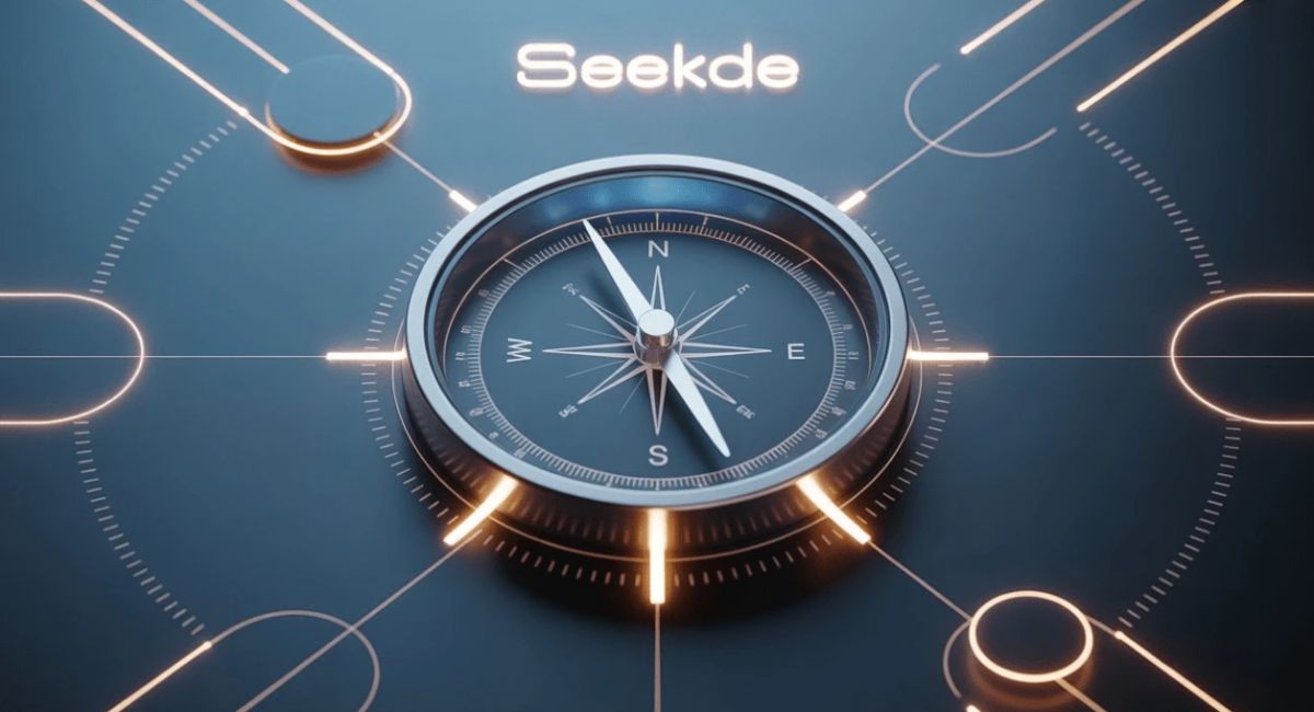 Seekde brand logo in modern typography.