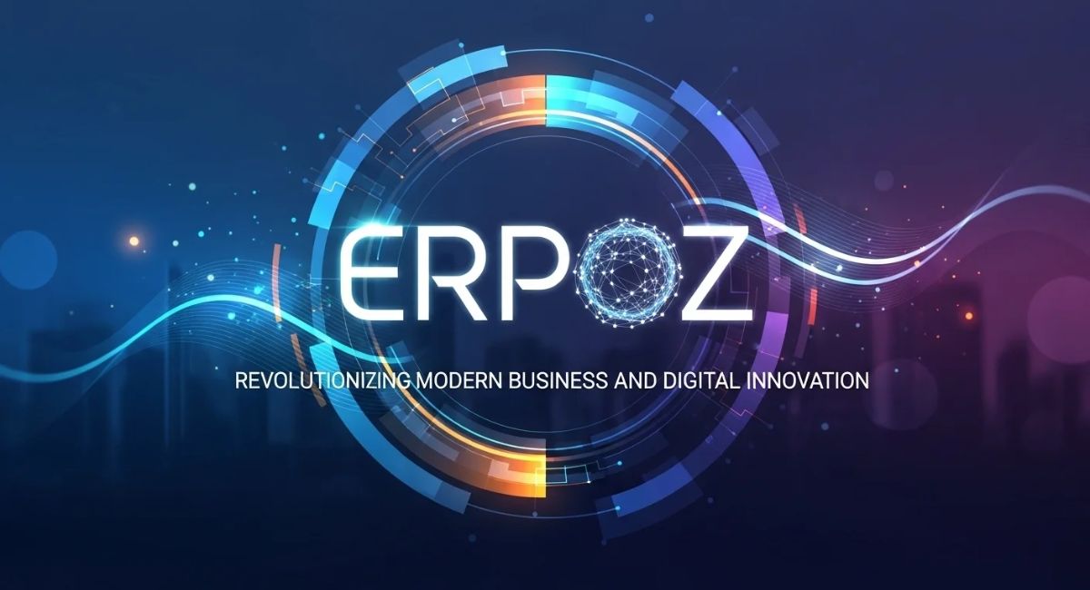 Dashboard view of Erpoz platform showing real-time analytics and performance metrics