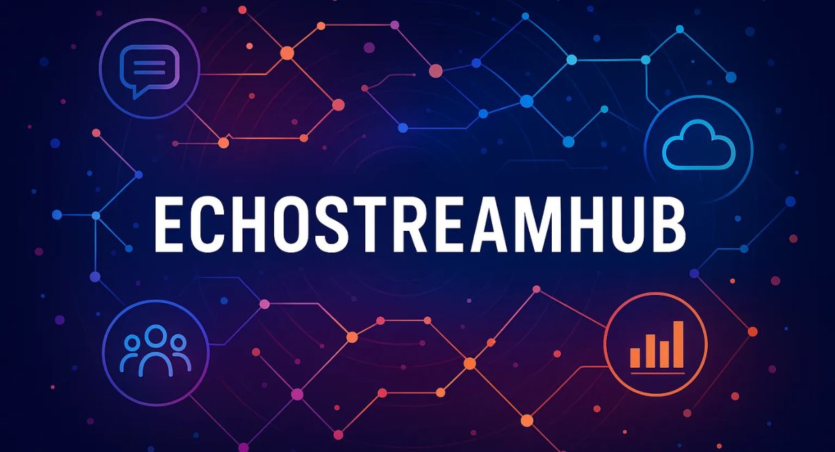 Echostreamhub interface showing personalized streaming recommendations
